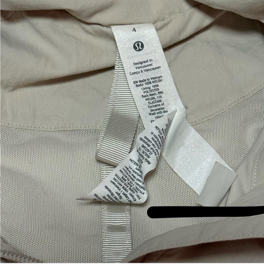 SOLD Lululemon Athletica Beige Jacket - Picture 3 of 5